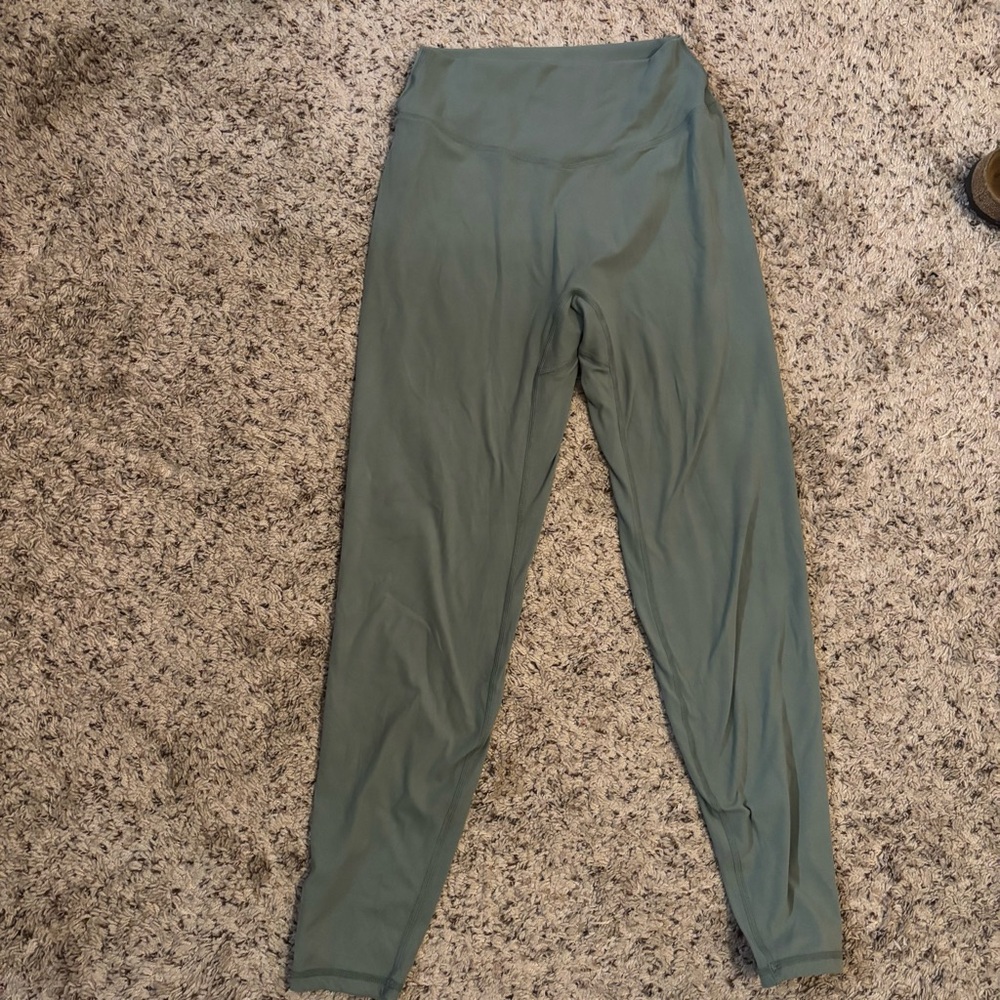 BuffBunny Sage Green High-Waist Leggings